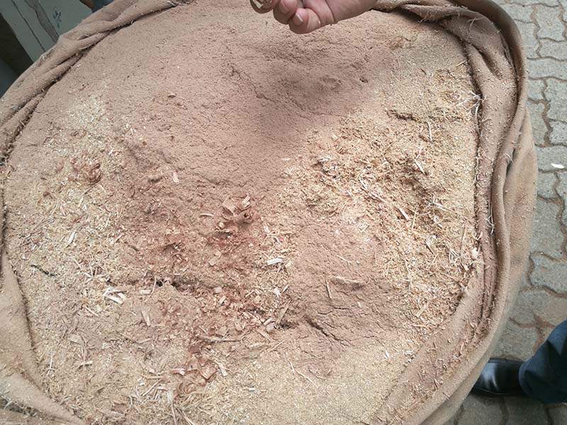 granulés de biomasse taille des particules de matière première